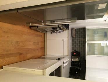 new kitchen w. hardwood floor