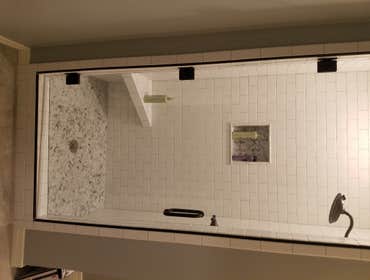 New Tiled shower