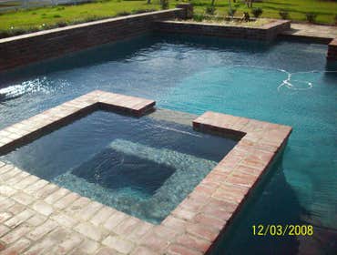 Pool and Spa we built- BR