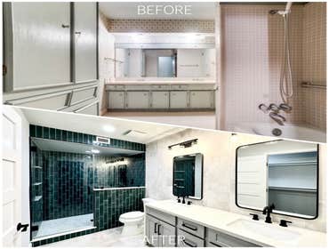 Before and After photos