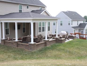 Covered patio in Gibsonia, PA
