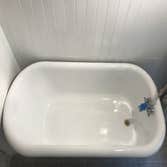 Claw foot tub (after)