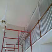 Custom House Repainted entire house. Removed popcorn ceilings and refinished smoothly.