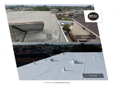 IB Roof System Single-Ply PVC Project Reroof installation of a duplex in Long Beach, CA of a 50 Mil, single-ply PVC IB Roof System, mechanically attach