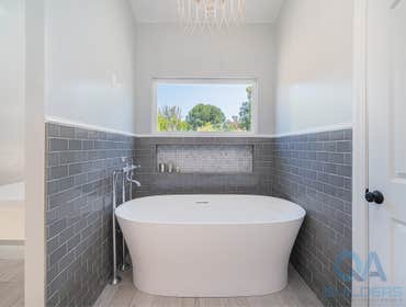 South San Jose Master bathroom remodel Master bathroom remodel with complete change of layout. This project also included installation of top quality s