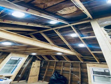 Photos by Freedom Electric LLC #7 Rewire entire 2 story home/business per customer request. Design build job.