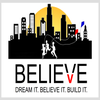 Believe logo
