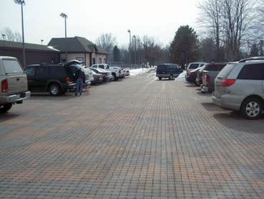 Paver Parking Lot