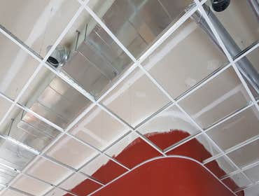 Photos by R A Interiors Texas Ltd CO #2 NEW SUBWAY, INTERIORS DRYWALL, FRAMING, INSULATION, T-BAR CEILINGS