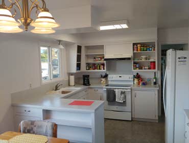 Fort Bragg kitchen paint cabinets