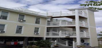 elevator and roof top deck