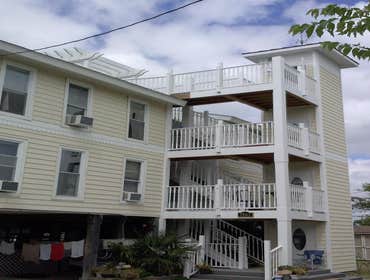 elevator and roof top deck