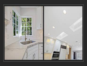 Santa Monica Kitchen Remodel This spectacular kitchen in sunny Santa Monica takes advantage of Southern California's sunny climate. The skylights and w