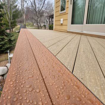 PVC decking
