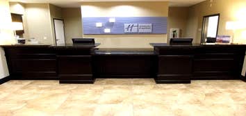 Holiday Inn Express Moody Cabinets designed, built, and installed the cabinetry work for the Holiday Inn Express in Caddo Valley, Arkansas.