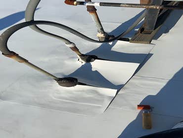 TPO roofing jacks