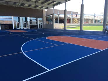 Basketball Court Construction
