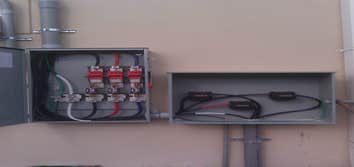 24 Electric Service Inc Project 1 Commercial service, Light fixture repairs and instalations.