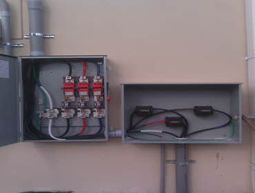 24 Electric Service Inc Project 1 Commercial service, Light fixture repairs and instalations.