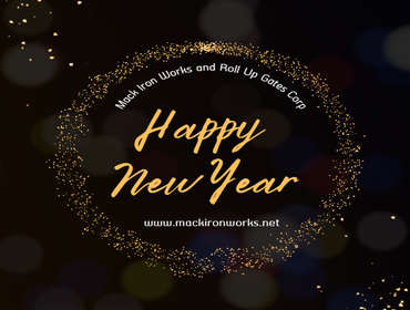 Photos by Mack Iron Works and Roll Up Gates Corp #27 ????✨??????At Mack Iron Works and Roll Up Gates Corp?️?, we wish you a New Year filled ???with saf