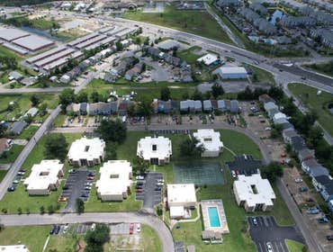 Large Loss Insurance Claim Restoration of 110 unit apartment complex damaged by Hurricane Michael