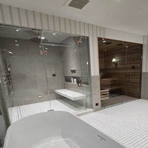 Frameless Shower and Sauna Glass Project