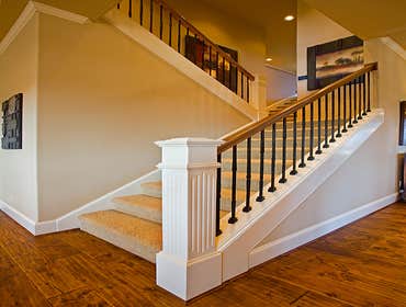 Staircase with Newell Post