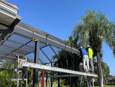 Pool Cage Installation