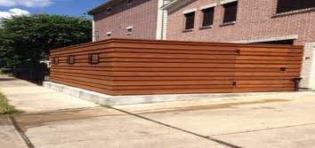 Dunn Fence Staining September 15