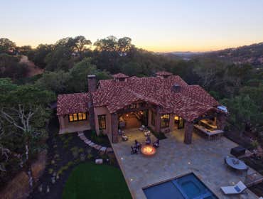 Custom home in wine country New construction