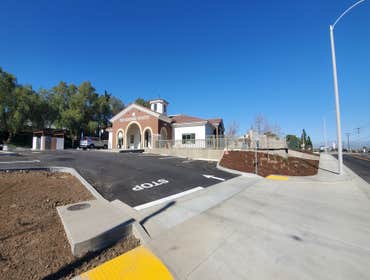 Goddard School Child Daycare with 1.5 acre area and 12000 SF building.