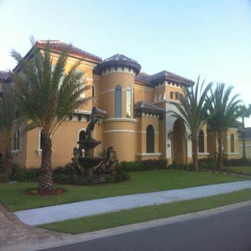 Custom home exterior
