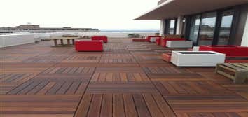 Penthouse roof deck