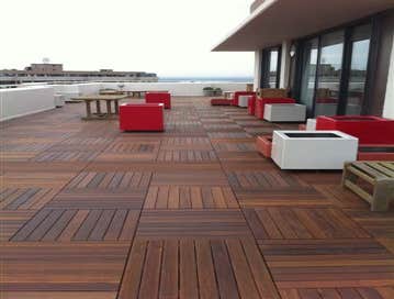 Penthouse roof deck