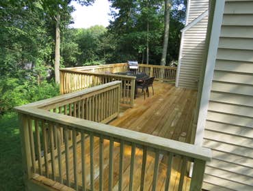 Traditional deck