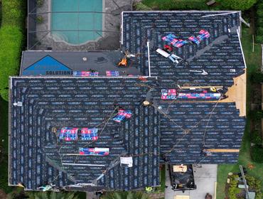 Roof Replacements Shingle re-roof.