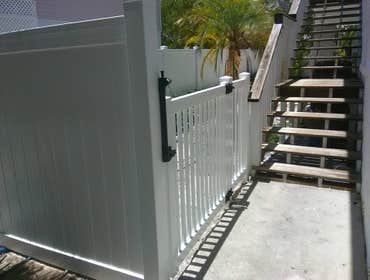 Vinyl Fence
