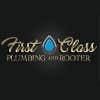 First Class plumbing and Rooter logo