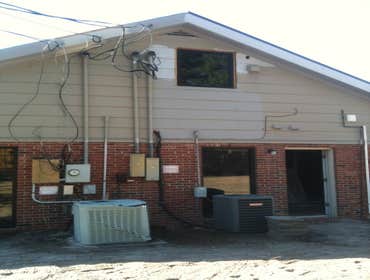 Rear During Construction