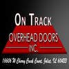 on Track Overhead Doors Inc logo