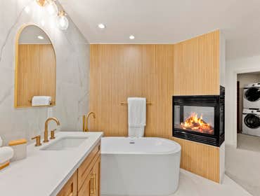 Luxury Suite Remodel in Incline Village, NV, 89451 This project transformed a conventional space into a lavish, hotel-inspired primary suite designed f