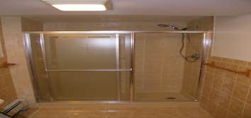 New tile shower stall, replace