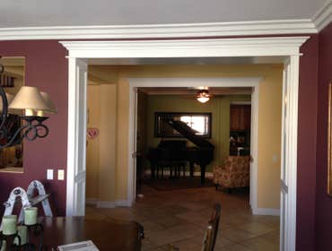 doorway wraps with moulding