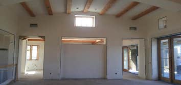 Los Vallecitos san marcos demo frame t-bar repair and drywall work
