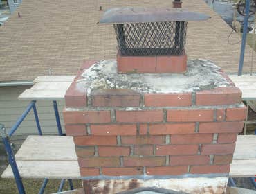 Chimney 1 This is awell satisfactory chimney we built for a client in Irvine, columbia, Maryland . We collaborated with the client on the process. The 