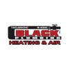 Black plumbing Heating & Air logo