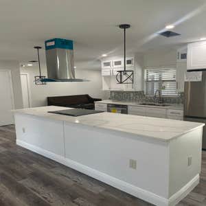 Kitchen Renovation Renovation of a Kitchen with a large 10ft Island
