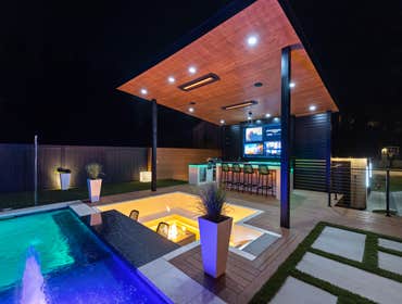 Lafayette project by Vigorous Landscaping Full outdoor living entertainment