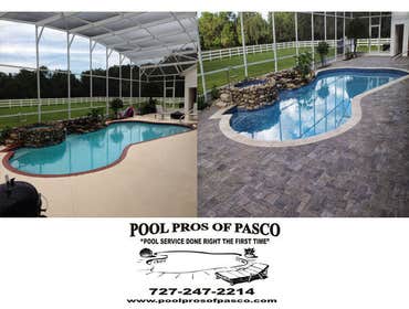 Pool and Spa Construction and Remodeling See some of the work we do all the time. From paver or travertine decking or driveways to new pool constructio