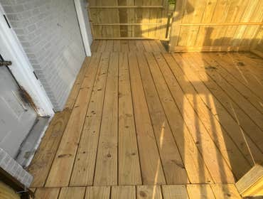 Photos by Centex Home Remodel #1 16x9 deck with 4’ wide ramps at front and rear
